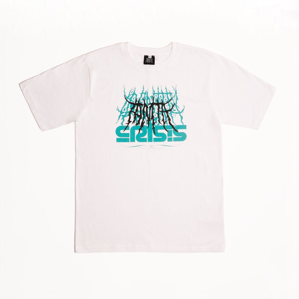 T-shirt "Identity Crisis" Oversized White