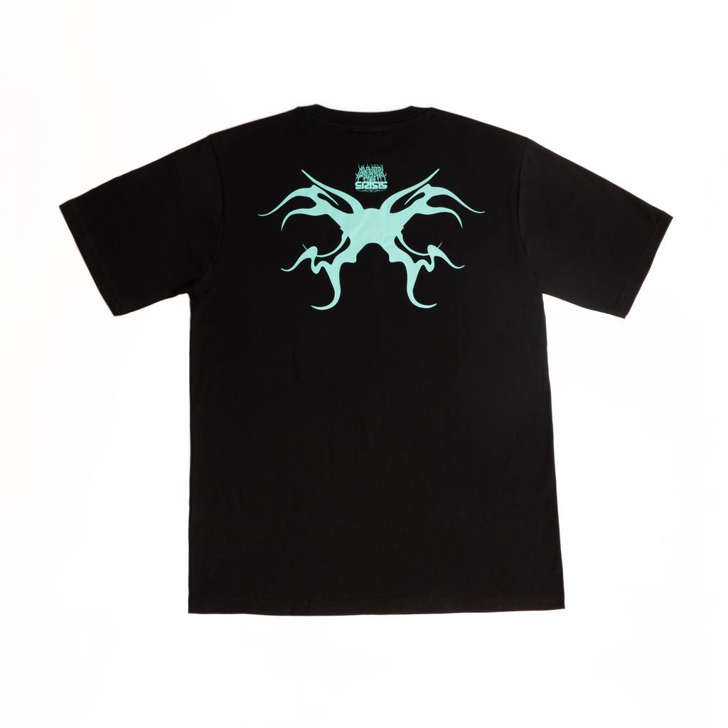T-shirt "Identity Crisis" Oversized Black